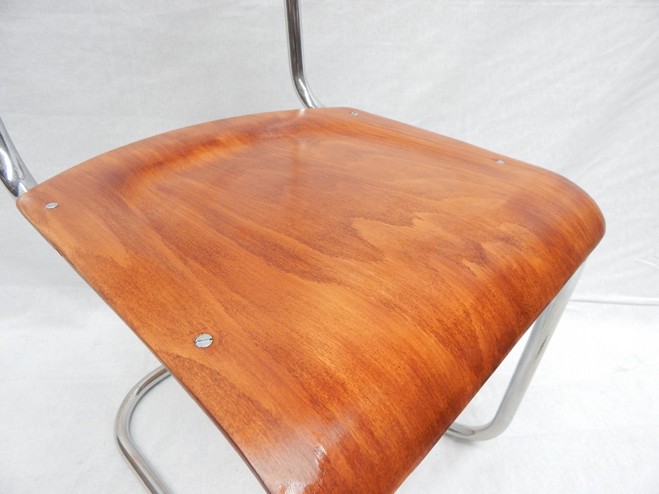 Trubková židle - chrom