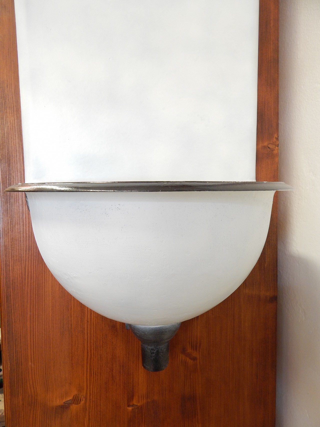 Litinová výlevka - umyvadlo