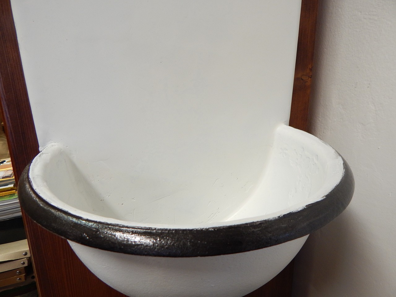 Litinová výlevka - umyvadlo