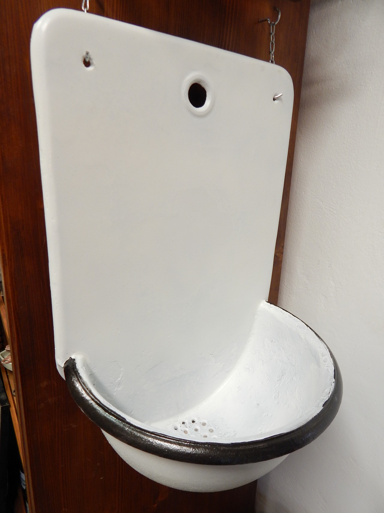 Litinová výlevka - umyvadlo