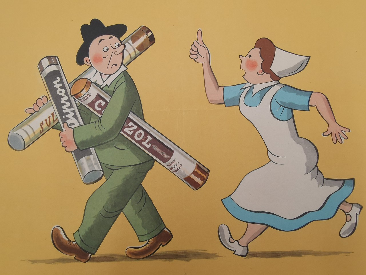 Cibazol, Dipron, Dulan atd. Jen podle návodu lékaře!