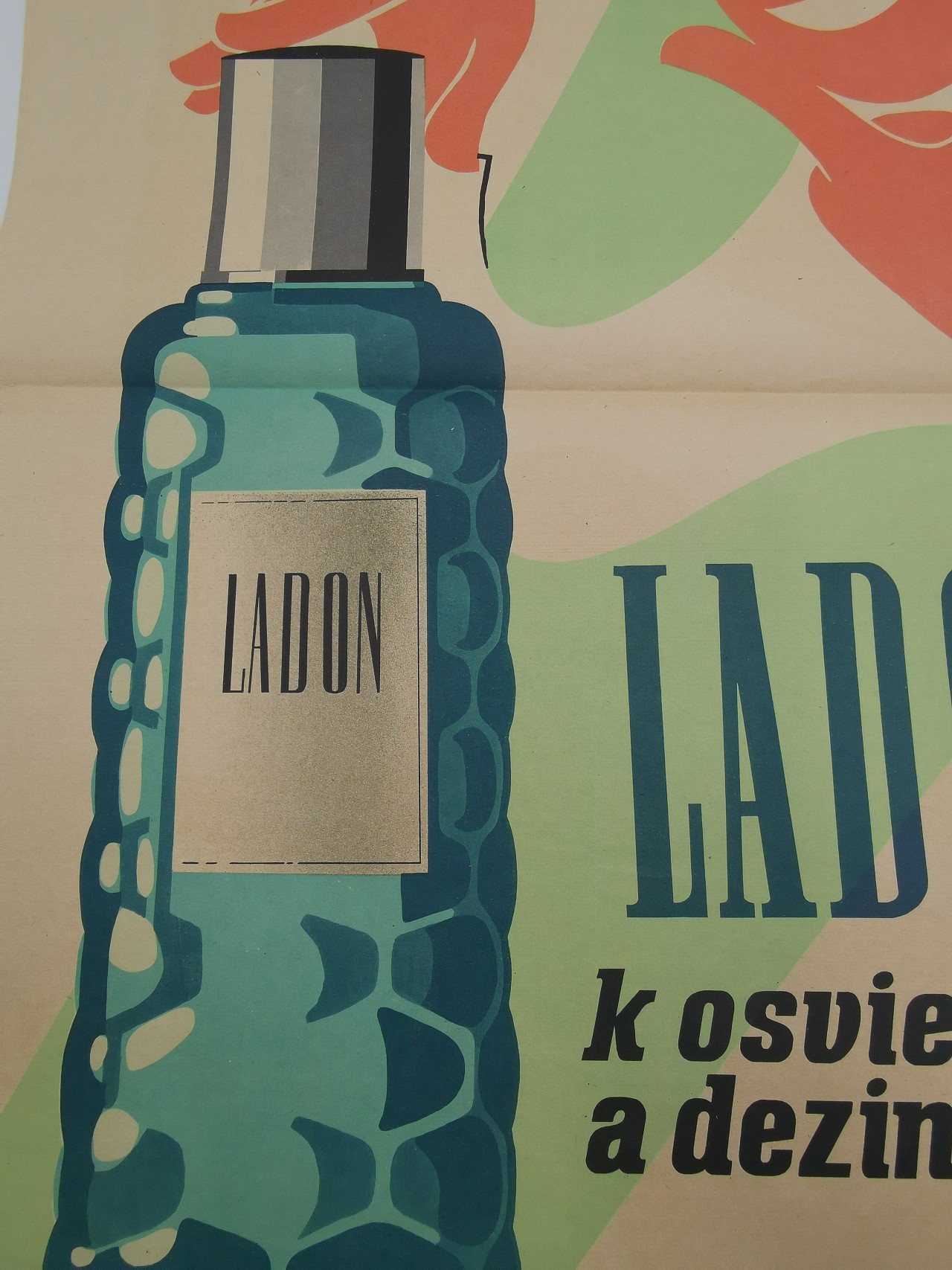 Voda po holení Ladon k osvěženiu a dezinfekcii