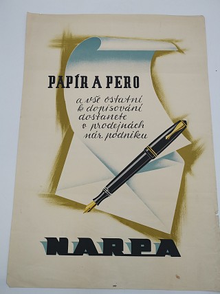 Narpa - Papír a pero