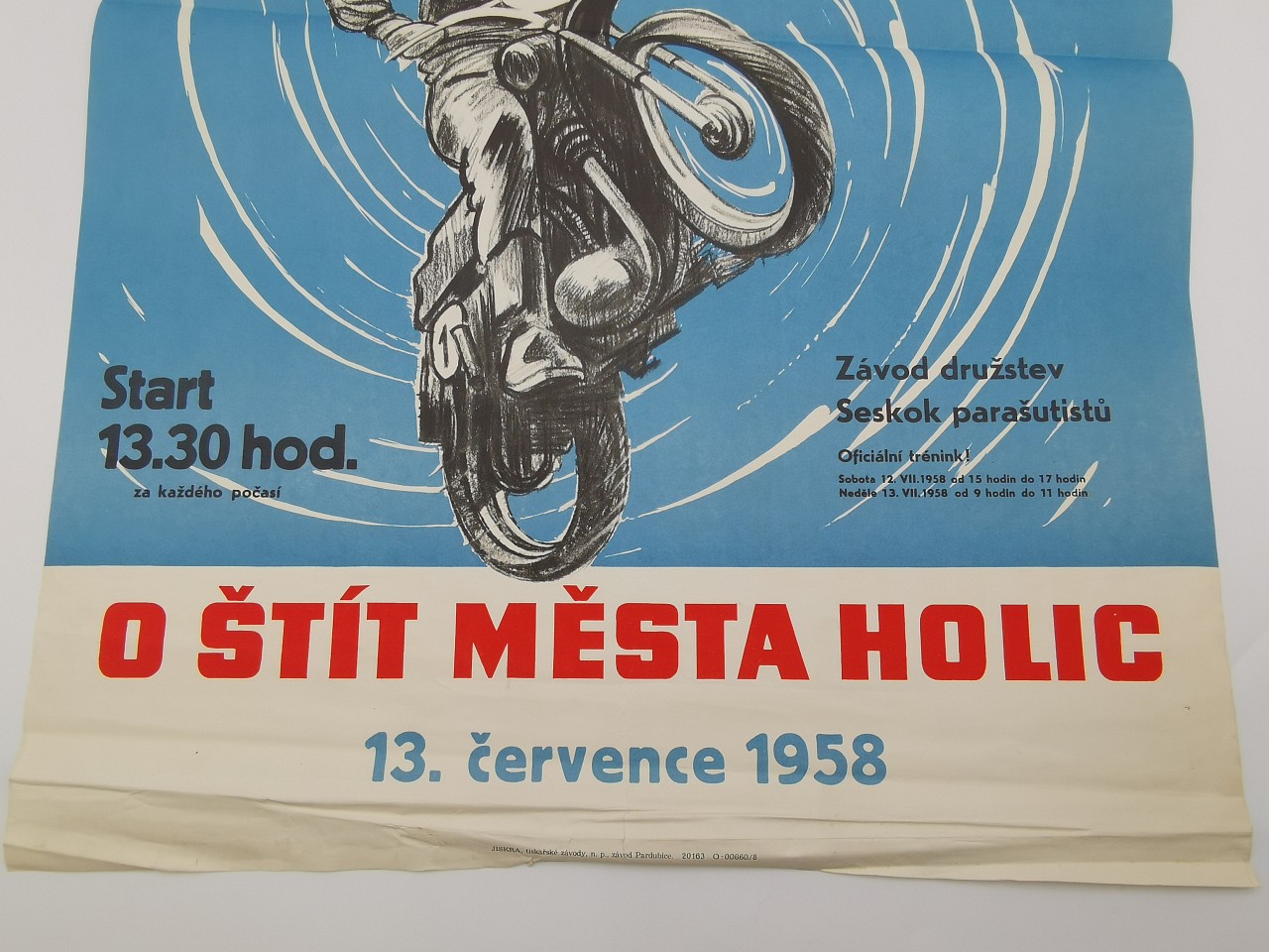 Mistrovství ČSR terénní závod . O štít města Holic