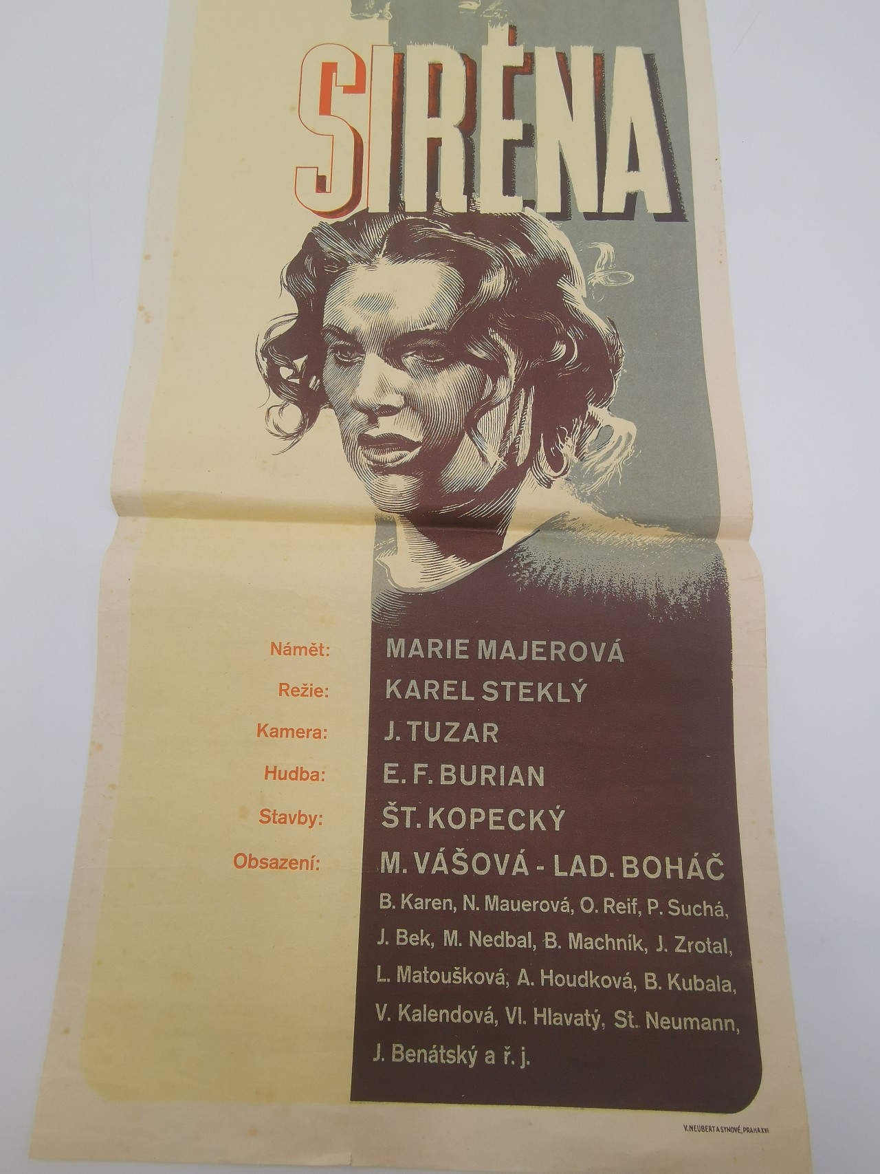 Siréna - filmový plakát