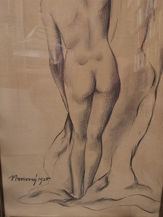 Věra Vovsová - Dívčí akt - 1935