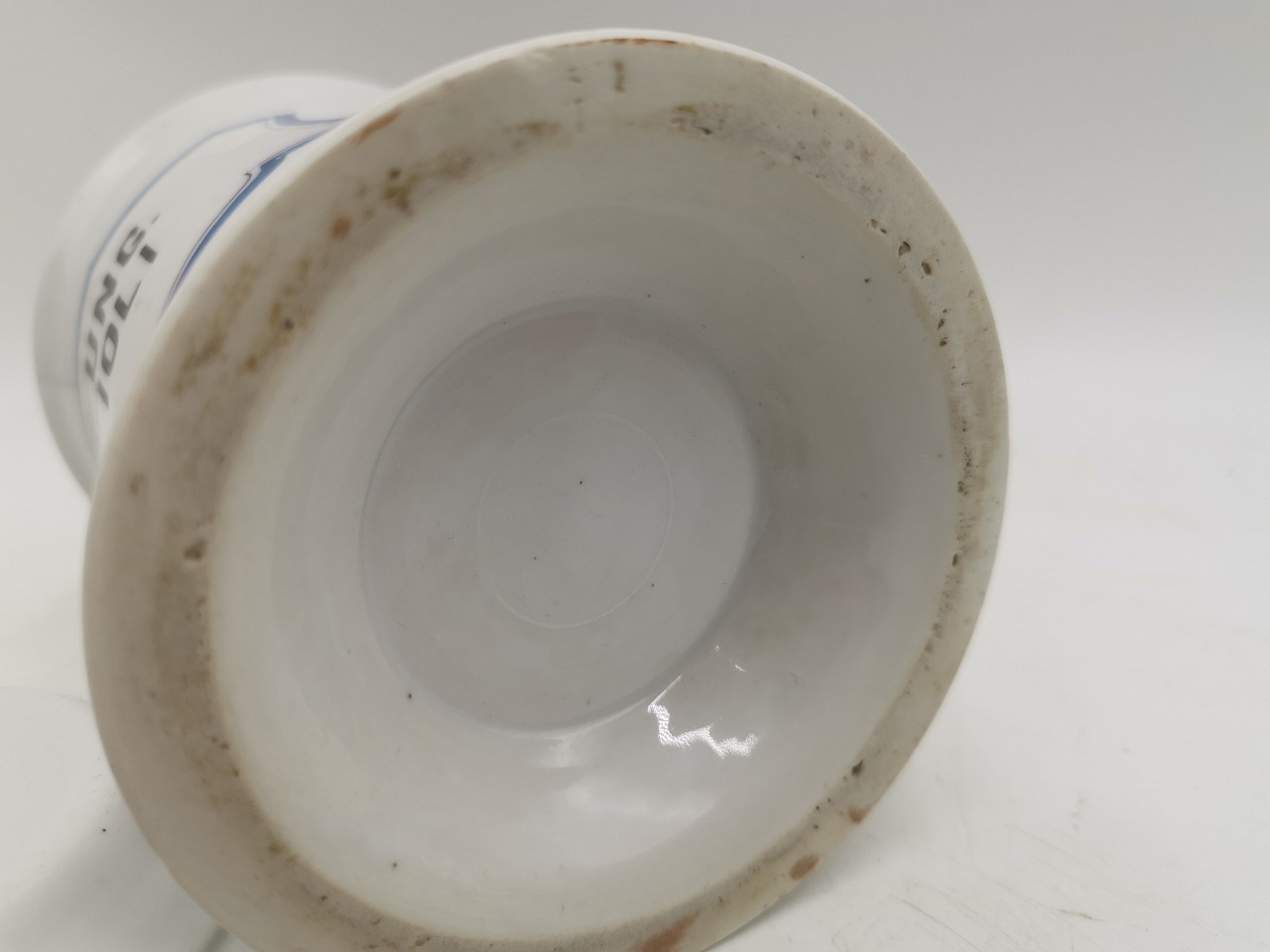 UNG.IOLI - porcelánová lékárenská dóza