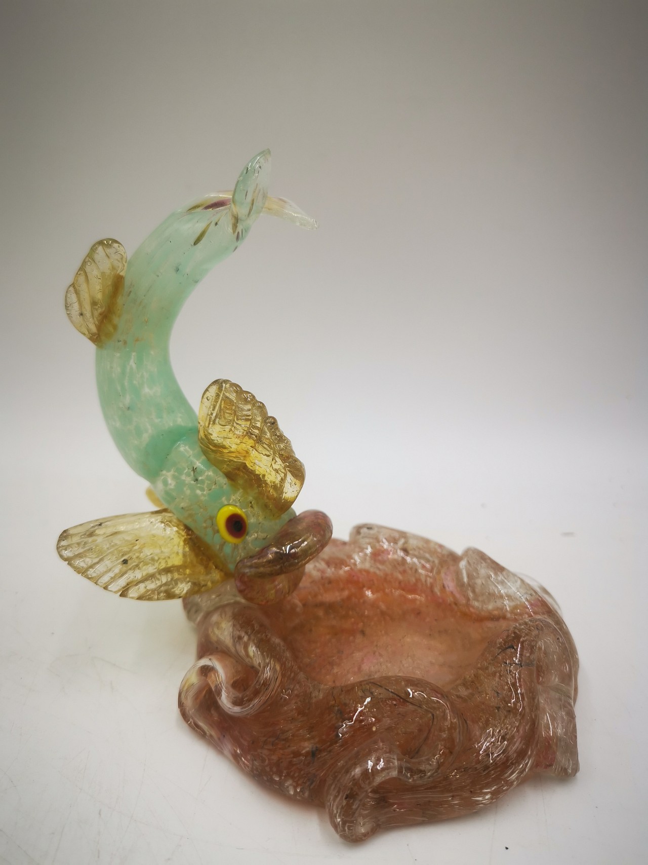 Ryba - skleněný popelník